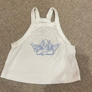 Boys lie bedazzled tank top